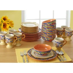 Dinnerware Service For 4|Dinnerware Service For 8|Pfaltzgraff® Villa della Luna® Dinnerware Set
