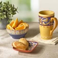 Coffee Mugs|Pfaltzgraff® Villa della Luna® Set of 4 Latte Mugs