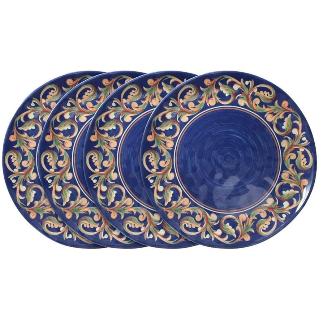 Dinner Plates|Pfaltzgraff® Villa della Luna® Set of 4 Outdoor Melamine Dinner Plates