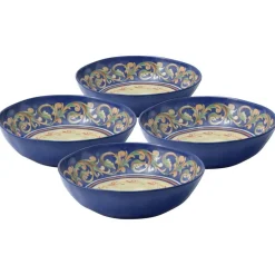 Soup Cereal Bowls|Pfaltzgraff® Villa della Luna® Set of 4 Outdoor Melamine Cereal Bowls