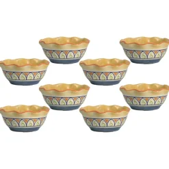 Fruit Bowls|Pfaltzgraff® Villa della Luna® Set of 8 Sauce Side Bowls