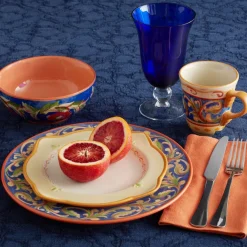 Salad Plates|Pfaltzgraff® Villa della Luna® Set of 4 Scalloped Salad Plates