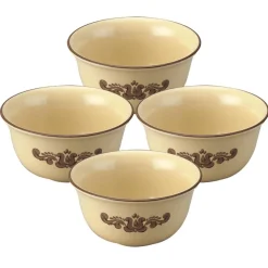 Soup Cereal Bowls|Pfaltzgraff® Village Set of 4 Deep Soup Cereal Bowls