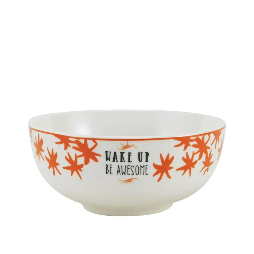 Soup Cereal Bowls|Pfaltzgraff® Wake Up Be Awesome Soup Cereal Bowl
