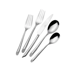 Sets|Towle® Living Wave Forged 42 Piece Flatware Set, Service for 8