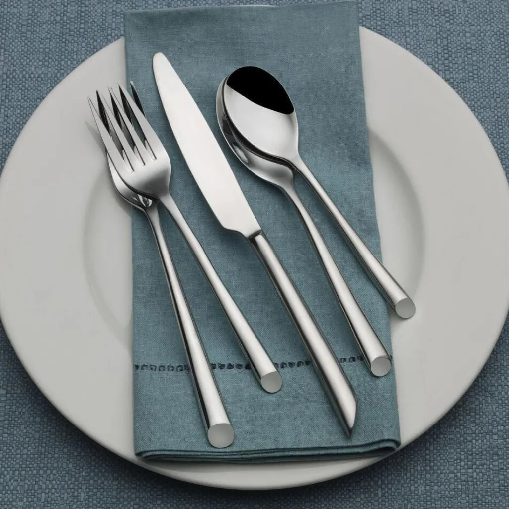 Sets|Towle® Living Wave Forged 20 Piece Flatware Set, Service for 4