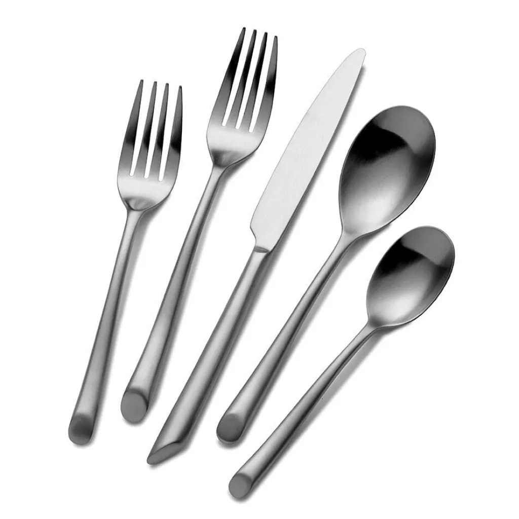 Sets|Towle® Living Wave Forged Satin 20 Piece Flatware Set, Service for 4