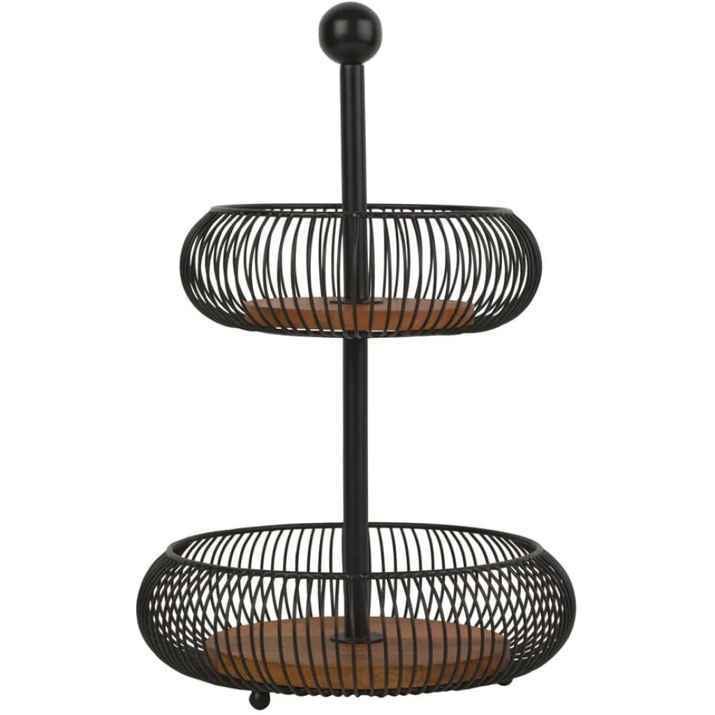 Fruit And Storage Baskets|Gourmet Basics® Westfield 2 Tier Storage Basket