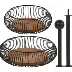 Fruit And Storage Baskets|Gourmet Basics® Westfield 2 Tier Storage Basket