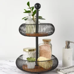 Fruit And Storage Baskets|Gourmet Basics® Westfield 2 Tier Storage Basket