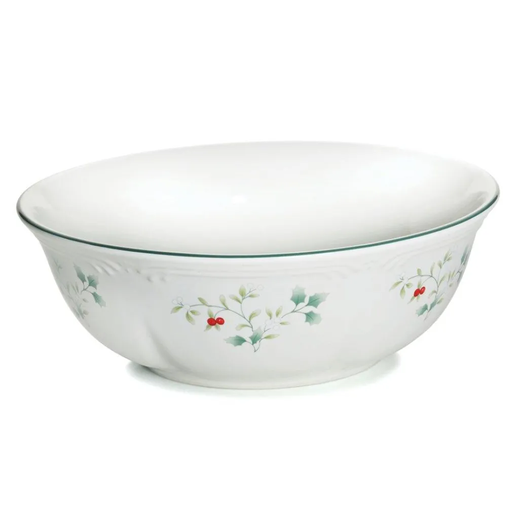Serve Bowls|Pfaltzgraff® Winterberry® Deep Pasta Serve Bowl