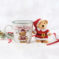 Coffee Mugs|Pfaltzgraff® Winterberry® Mug with Teddy Bear