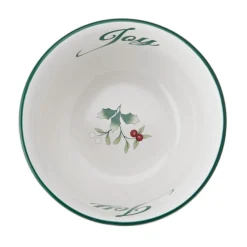 Soup Cereal Bowls|Pfaltzgraff® Winterberry® Ribbon Set of 4 Dessert Fruit Bowls