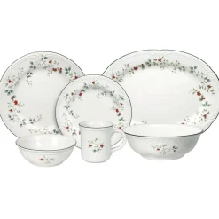 Dinnerware Service For 8|Pfaltzgraff® Winterberry® Service for 8 with Serveware