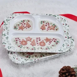 Dinner Plates|Pfaltzgraff® Winterberry® Set of 4 Melamine Children's Plates