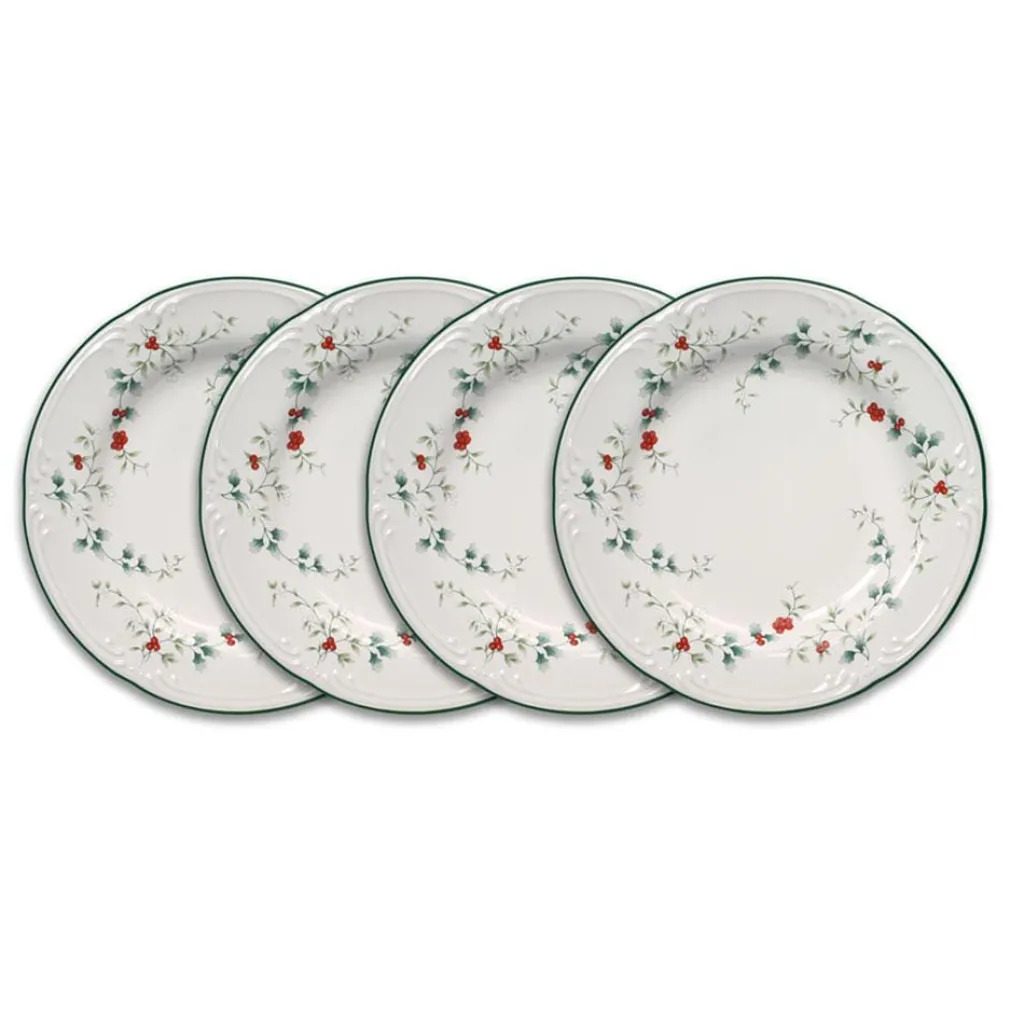 Salad Plates|Pfaltzgraff® Winterberry® Set of 4 Salad Plates