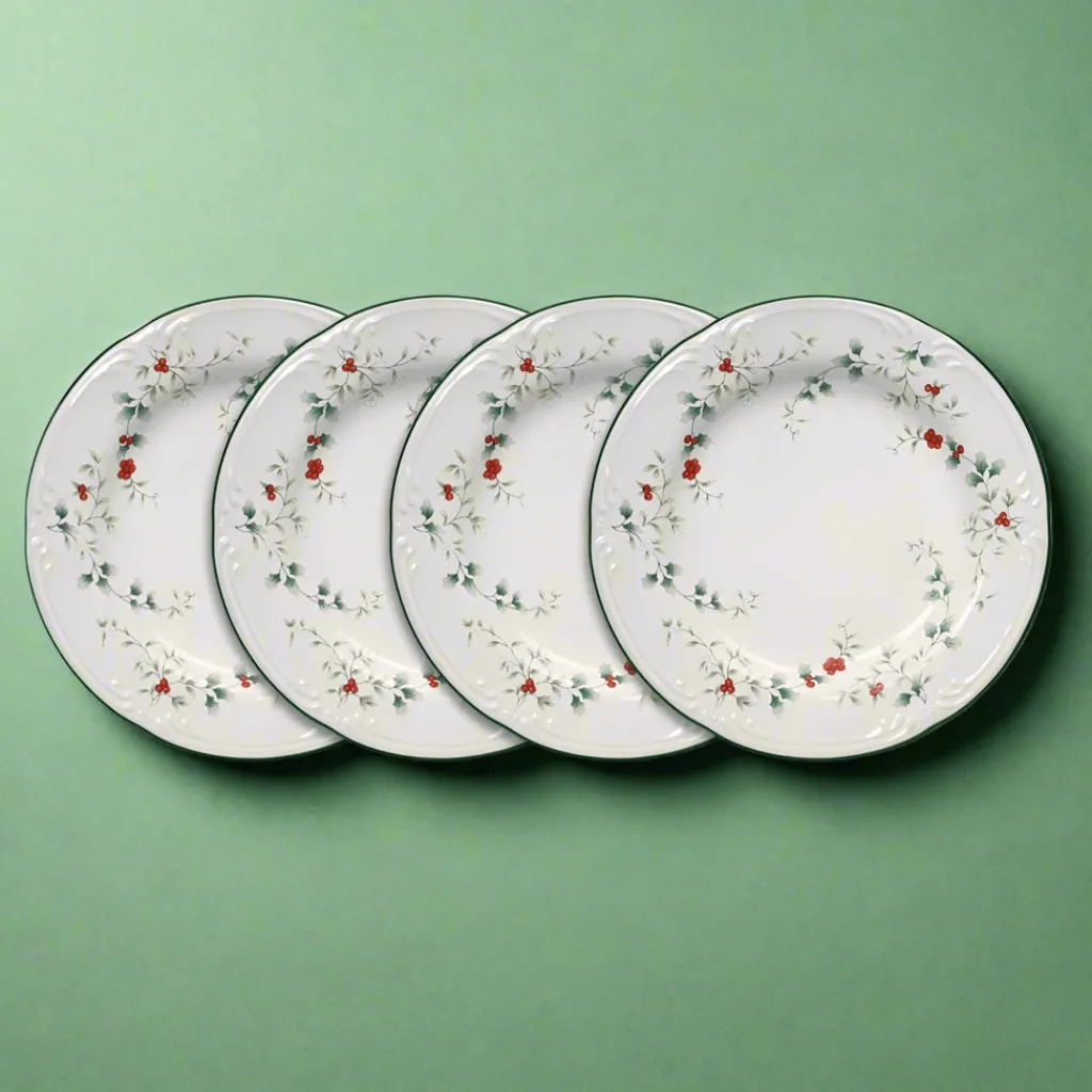 Salad Plates|Pfaltzgraff® Winterberry® Set of 4 Salad Plates