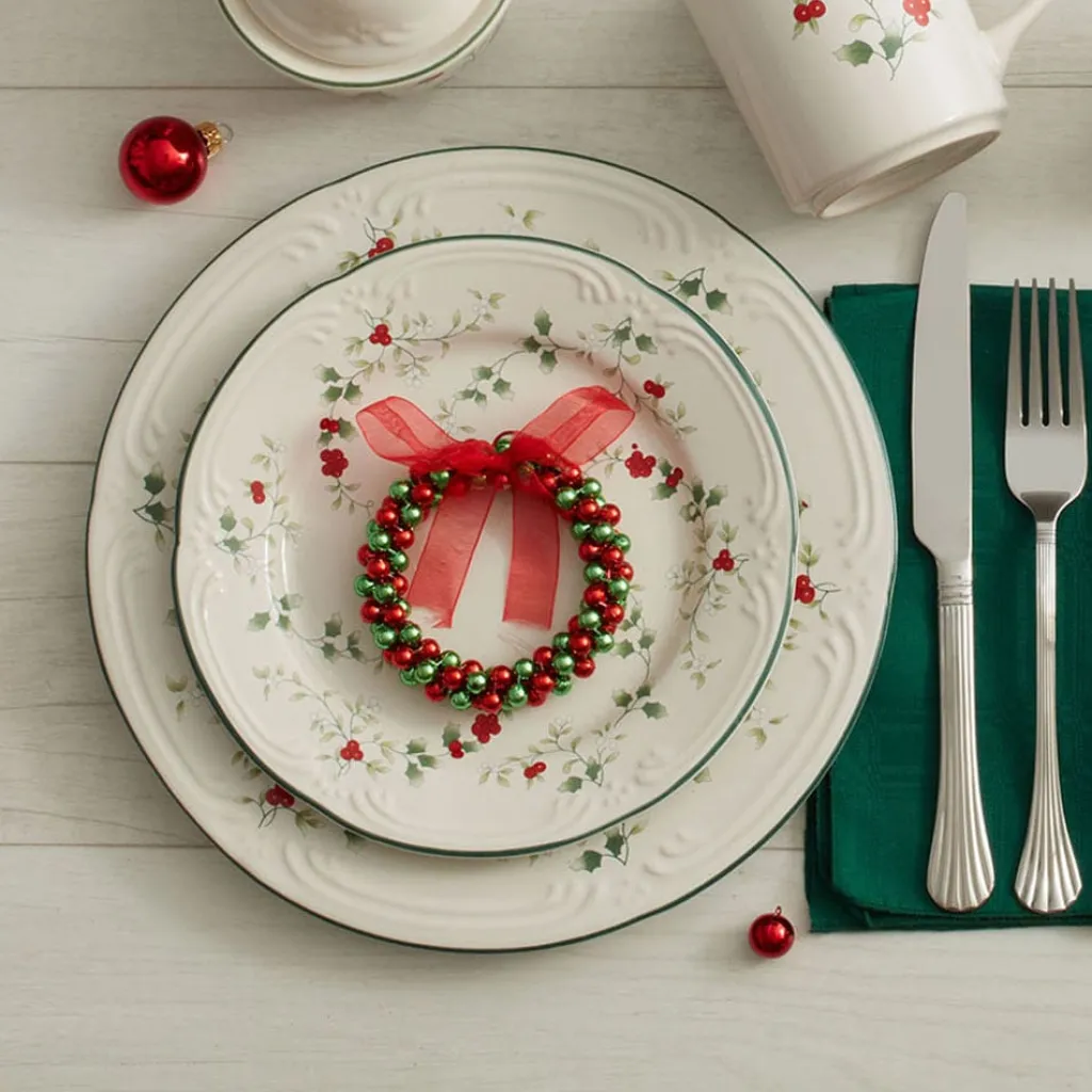 Salad Plates|Pfaltzgraff® Winterberry® Set of 4 Salad Plates