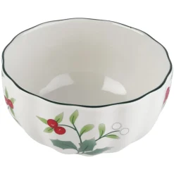 Serve Bowls|Pfaltzgraff® Winterberry® Set of 3 Scalloped Serving Bowls