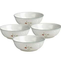 Soup Cereal Bowls|Pfaltzgraff® Winterberry® Set of 4 Soup Cereal Bowls