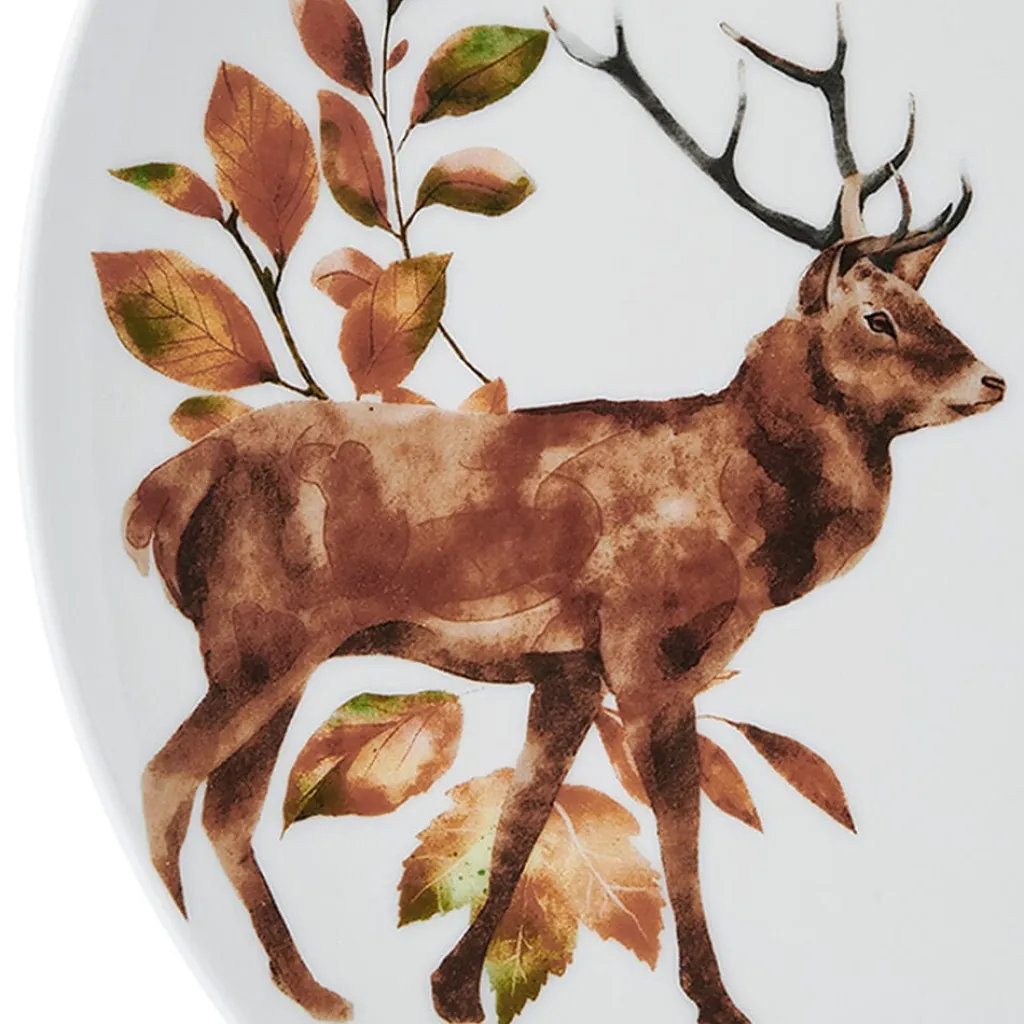 Dinnerware Service For 4|Studio Nova Woodland Wonders 12 Piece Dinnerware Set, Service for 4